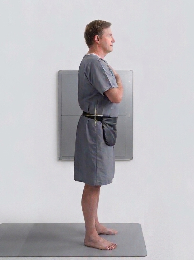 Standing patient positioning